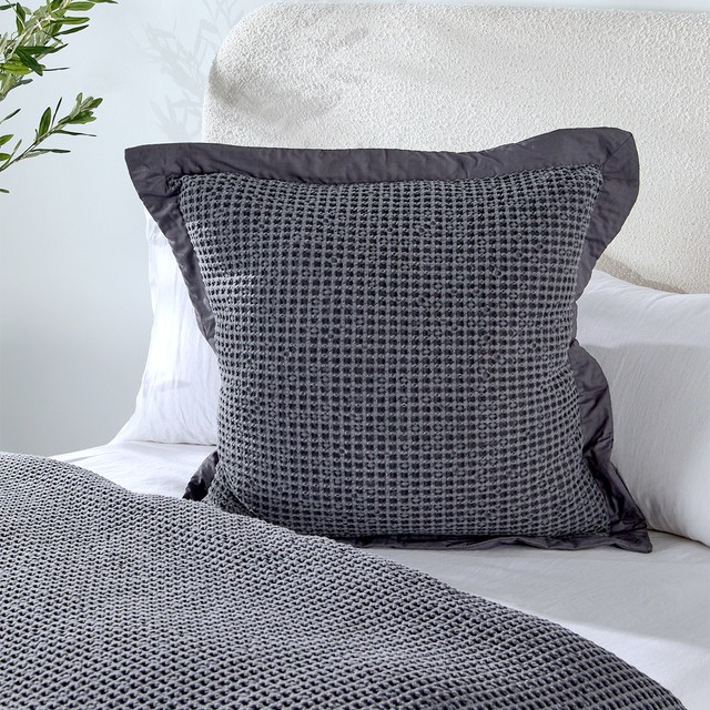 Waffle European Pillowcase by M.U.S.E.