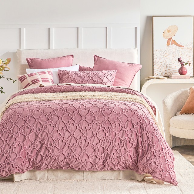 Amelia Floral Quilt Cover Set by Habitat