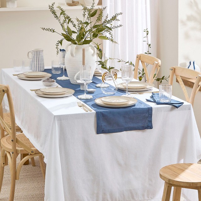 Pelham Cotton Table Runner by Habitat