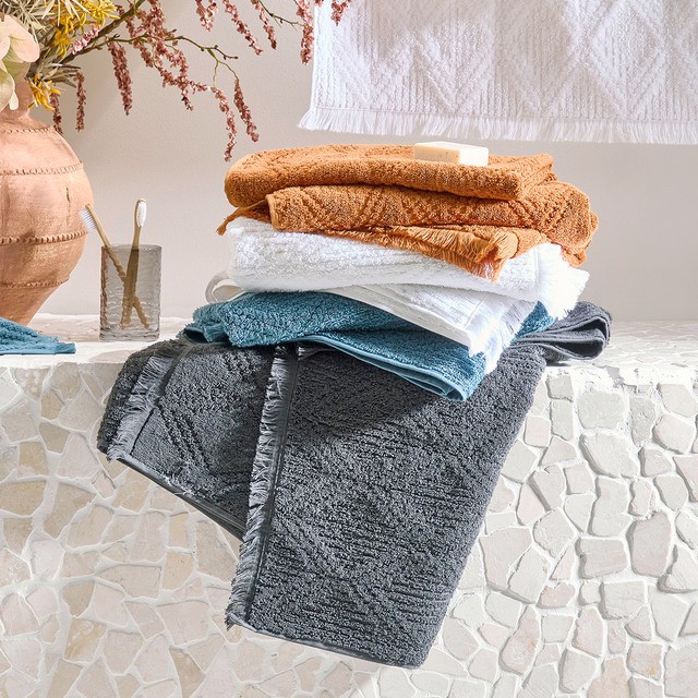 Alana Turkish Cotton Towel Range by Habitat