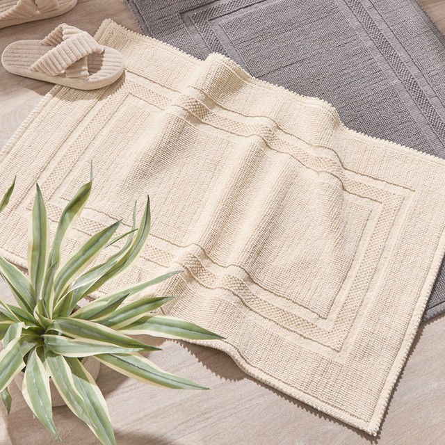 Liam Woven Large Bath Rug by M.U.S.E.