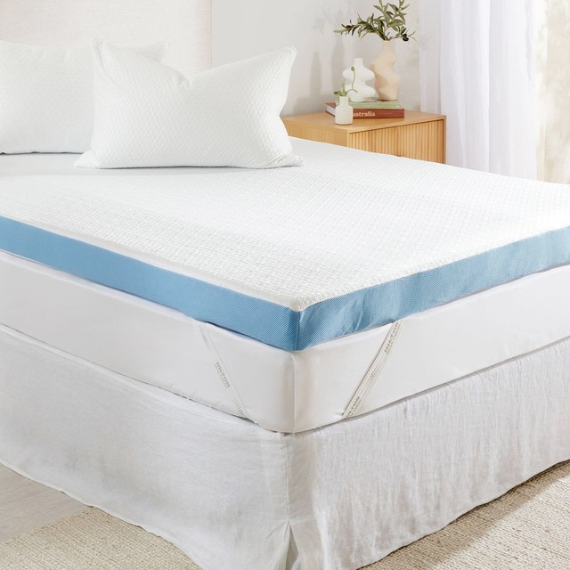 Relax Therapy Icool 10cm Memory Foam Mattress Topper by Hilton
