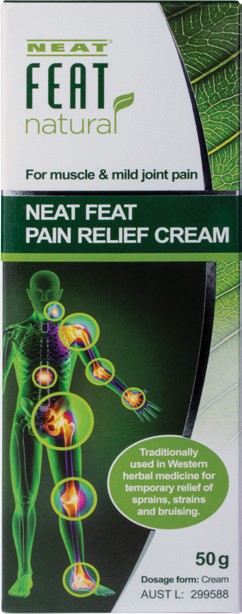 Neat Feat Natural Pain Relief Cream 50g