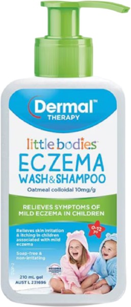Dermal Therapy Little Bodies Eczema Wash & Shampoo 210ml