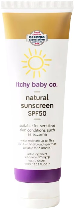 Itchy Baby Co. Natural Sunscreen SPF50 100g