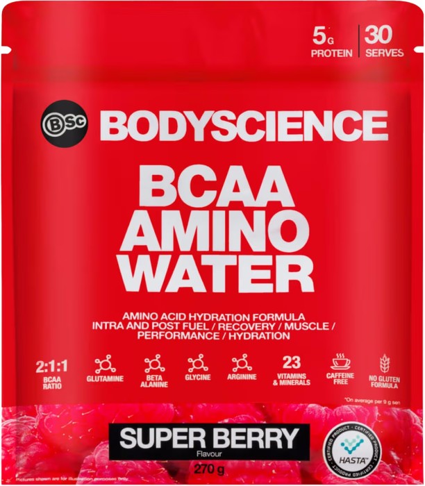 BSC Body Science Essential Amino BCAA Fuel Super Berry 270g