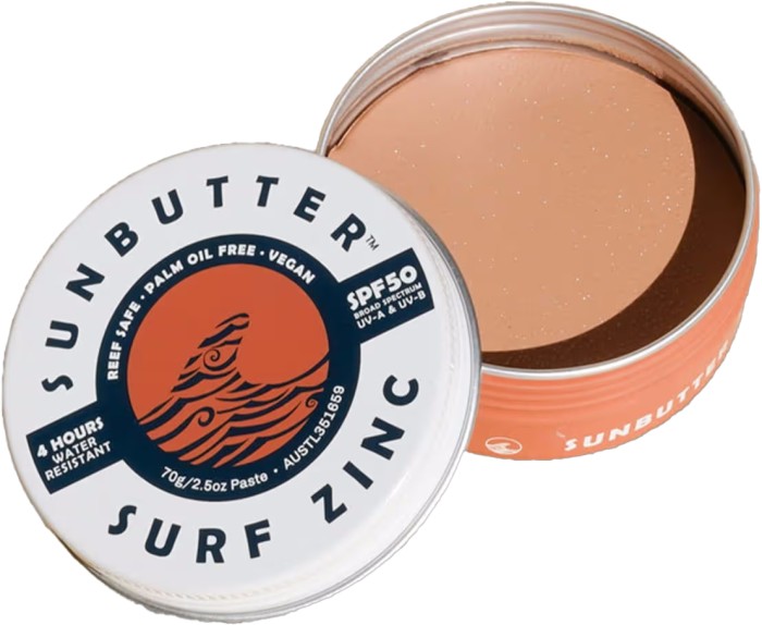 SunButter Surf Zinc Sunscreen SPF50 70g