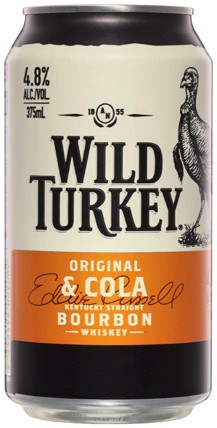 Wild Turkey 4.8% Varieties 10 Pack