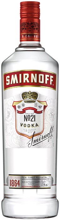 Smirnoff Red Label Vodka 1 Litre