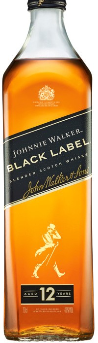 Johnnie Walker Black Label Scotch 700mL