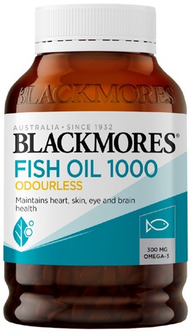 Blackmores Odourless Fish Oil Capsules 400 Pack^