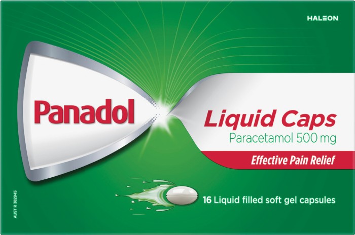 Panadol Liquid Capsules 16 Pack^