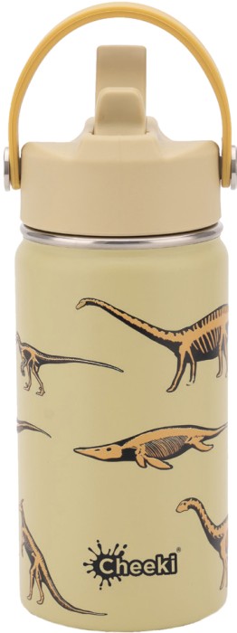 Cheeki Insulated Little Adventure Dinosaur Bottle 400mL