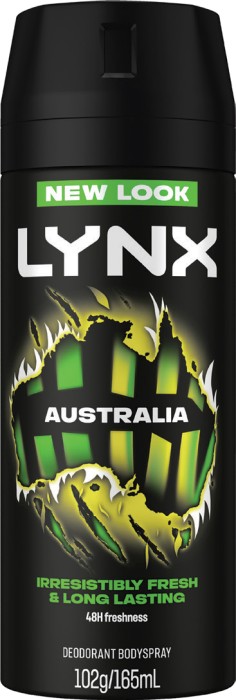 Lynx Deodorant Body Spray Australia 165mL