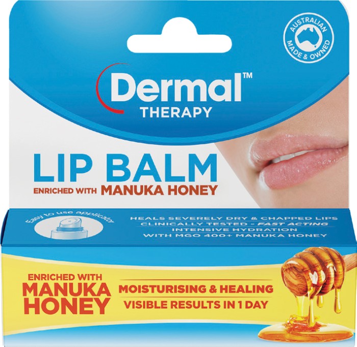 Dermal Therapy Lip Balm 10g - Manuka Honey