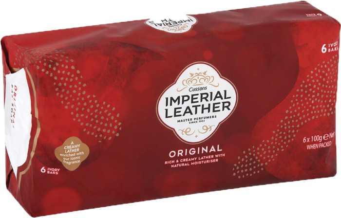 Imperial Leather Soap 100g 6 Pack