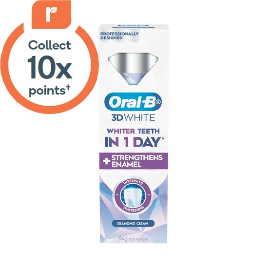 Oral-B 3D White Intensive Whitening Diamond Clean Toothpaste 94g