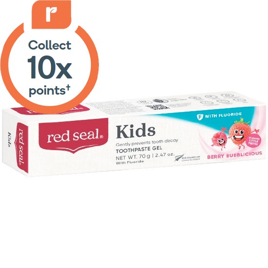 Red Seal Kids Gel Berry Bubblicious Toothpaste 70g