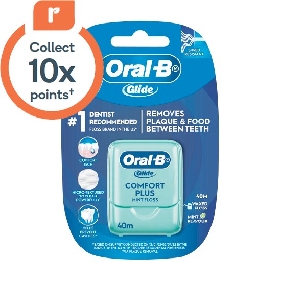 Oral-B Glide Comfort Plus Floss 40m