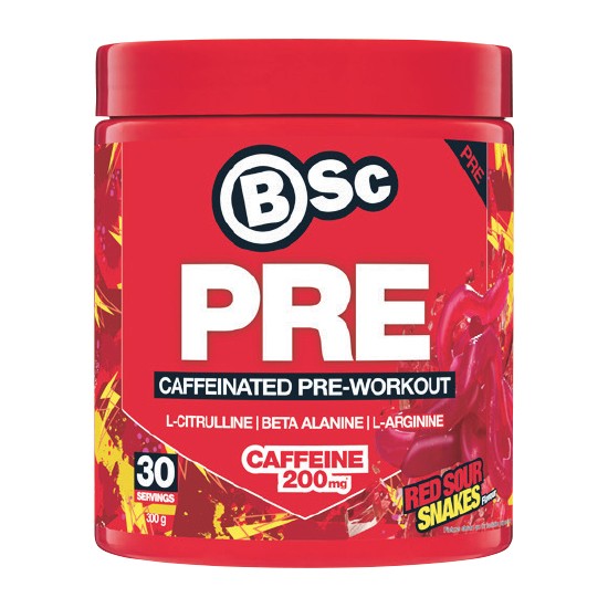 BSc Pre-Workout 300g*