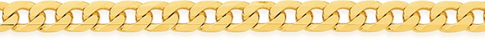 9ct Gold 55cm Solid Curb Chain