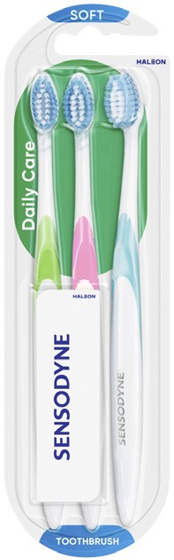 Sensodyne Soft Daily Care Toothbrush 3 Pack