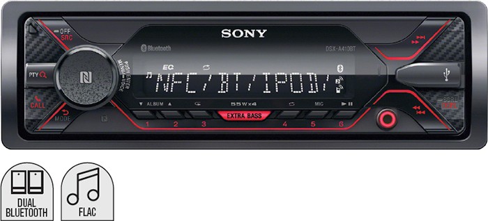 Sony 1 Din Bluetooth Digital Media Receiver