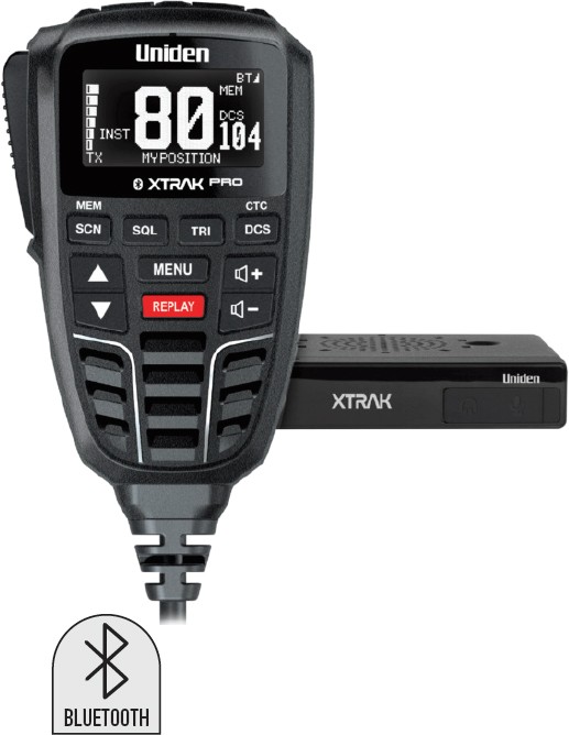 Uniden Xtrak Smart UHF CB Radio & Antenna Kit
