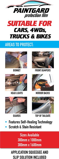 Paintgard Protection Film with Slip Solution & Squeegee