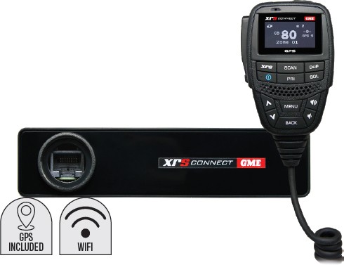 GME 5W 80CH UHF XRS Compact CB Radio BT GPS