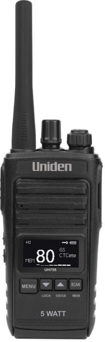 Uniden 5W 80CH UHF Splashproof CB Radio