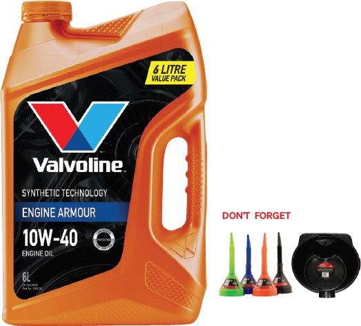 Valvoline ENGINE ARMOUR 10W-40 6L Engine Oil