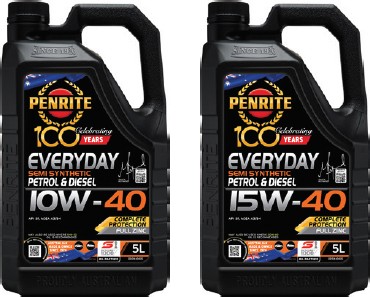 25% off Penrite Semi Synthetic 10W-40 or 15W-40 5L Engine Oil