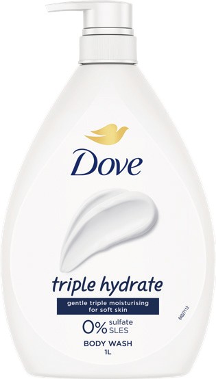Dove Body Wash 1 Litre Selected Varieties