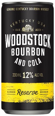 Woodstock & Cola Reserve 12% 4 Pack