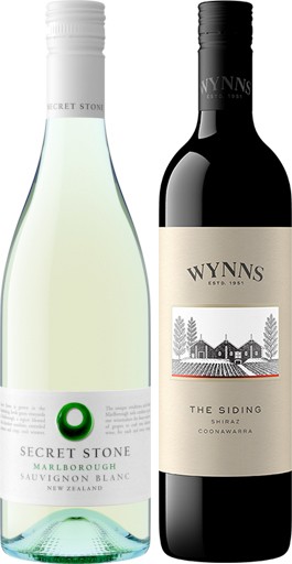 Secret Stone or Wynns The Siding Coonawarra 750mL Varieties