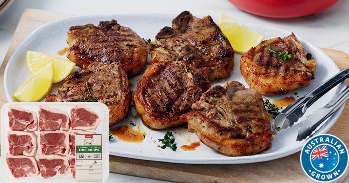 Coles Australian Lamb Loin Chops