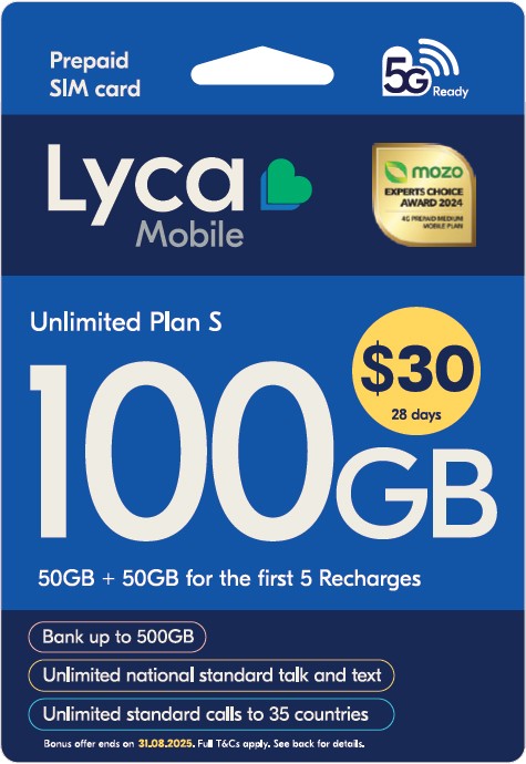 Lyca $30 Starter Pack
