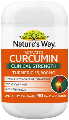 Nature’s Way Activated Curcumin 90 Tablets