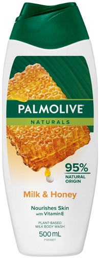 Palmolive Naturals Body Wash Milk & Honey 500mL