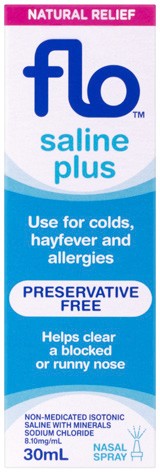 Flo Saline Plus Nasal Spray 30mL