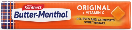 Butter-Menthol Original + Vitamin C Lozenges 40g