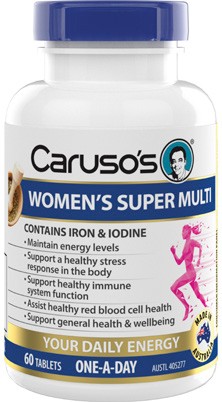 Caruso’s Women’s Super Multi 60 Tablets