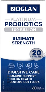 Bioglan Platinum Probiotic 100 Billion 30 Capsules