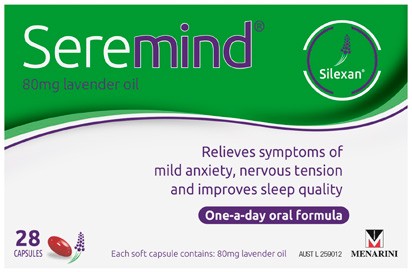 Seremind 80mg Lavender Oil 28 Capsules
