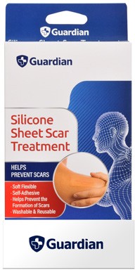 Guardian Silicone Sheet Scar Treatment 60mm x 120mm 3 Pack