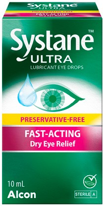 Systane Ultra Preservative-Free Lubricant Eye Drops 10mL