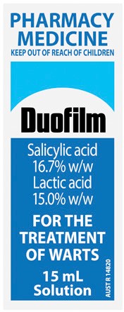 Duofilm Wart Treatment Topical Solution 15mL