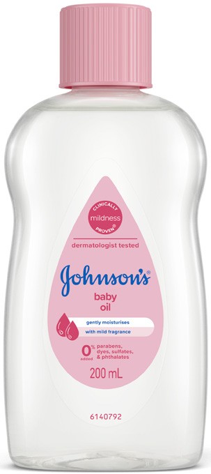 Johnson’s Baby Oil 200mL