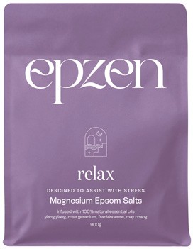 Epzen Relax Magnesium Epsom Salts 900g
